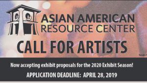 Asian American Resource Center Call for Exhibits 2020 @ Asian American Resource Center | Austin | Texas | United States