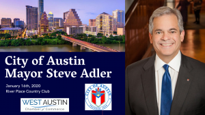 WACC Luncheon featuring Mayor Steve Adler @ River Place Country Club | Austin | Texas | United States